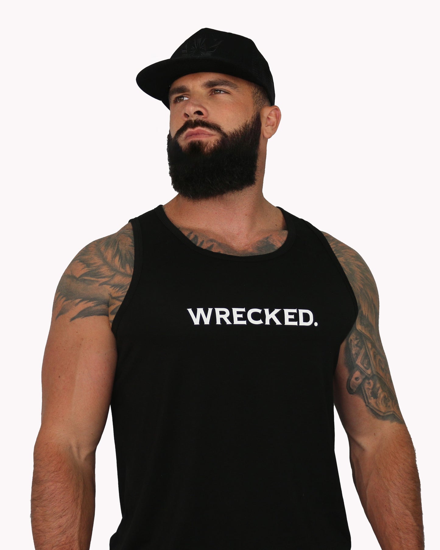 WRECKED. Tank Top