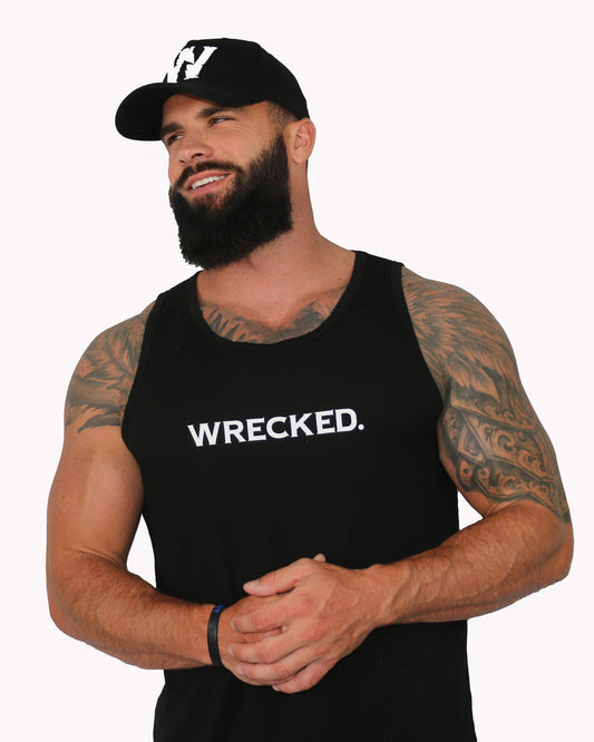 WRECKED. Tank Top