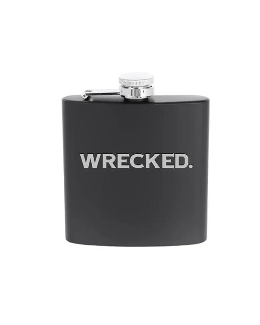 WRECKED. Flask