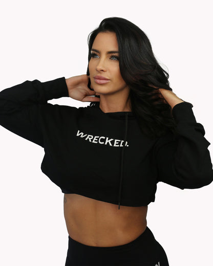 Cropped Long Sleeve Hoodie