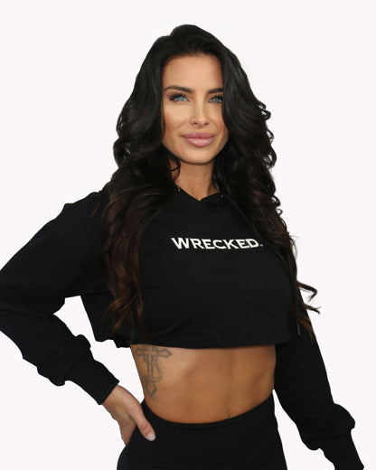 Cropped Long Sleeve Hoodie