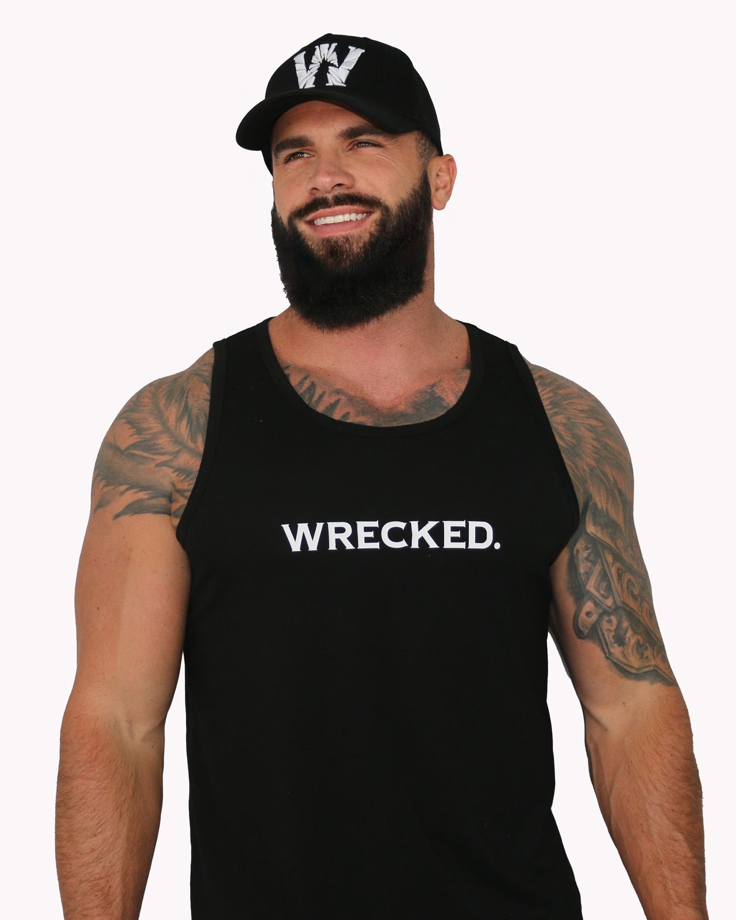 WRECKED. Tank Top