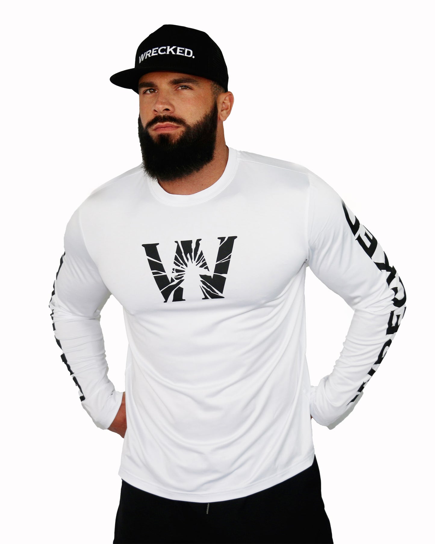 Unisex Sun Shirt - Black- Runs 1 size big