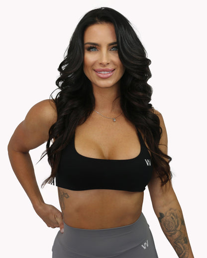 W Sports Bra - White