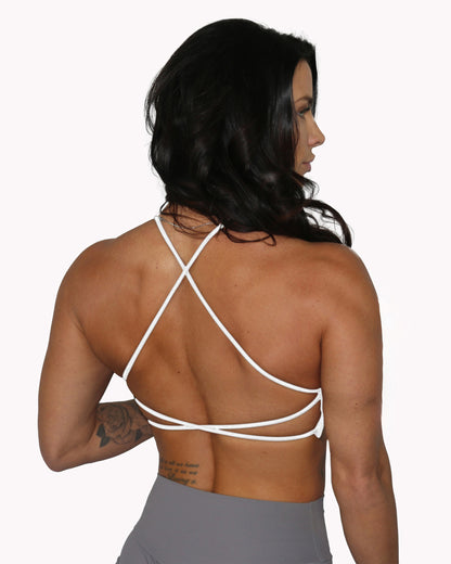 W Sports Bra - White