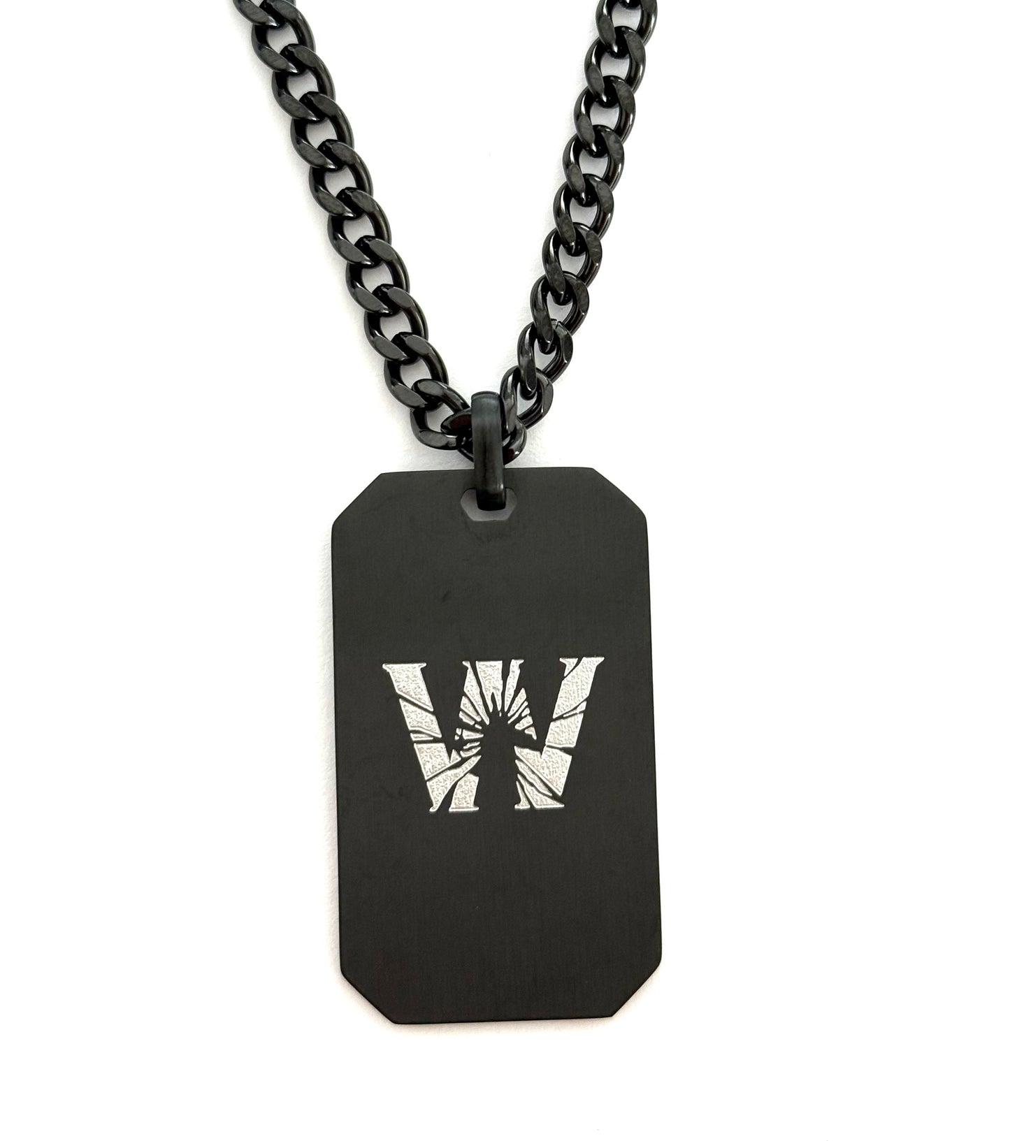 Dog Tag- Stainless Steel WRECKED.