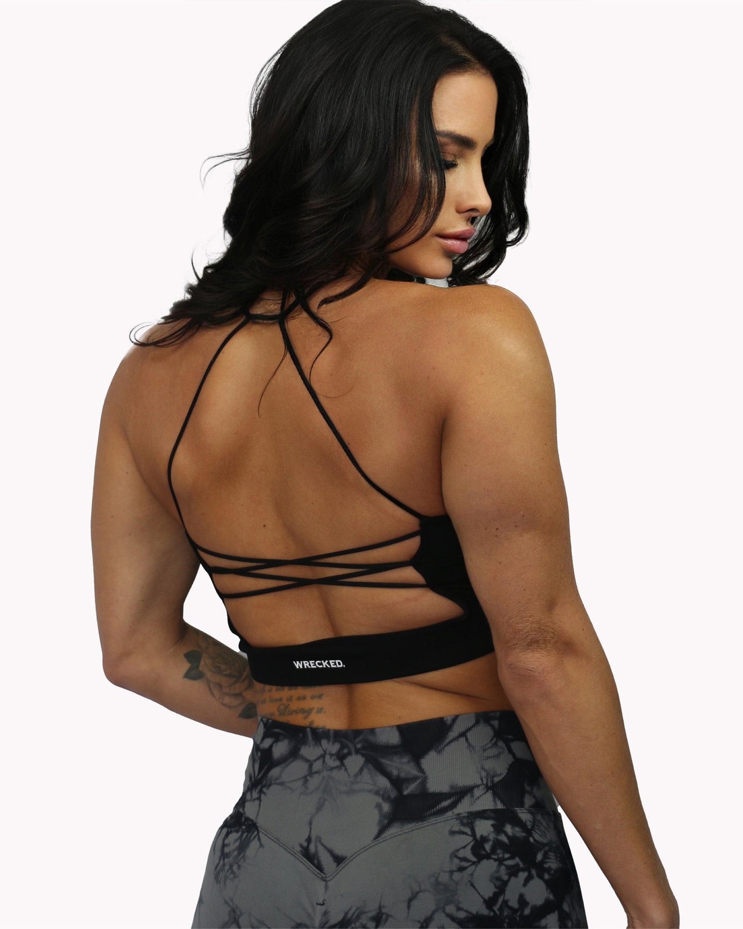 Sexy Sports Bra - White